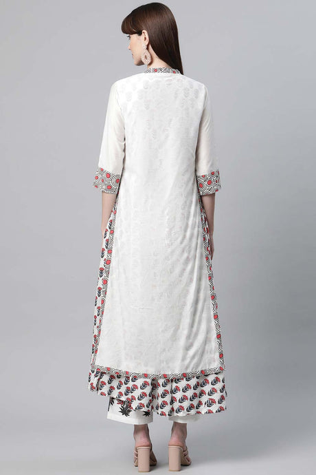 Buy Men's Copper Silk Blend Solid Men's Kurta Pajama Jacket Set Online