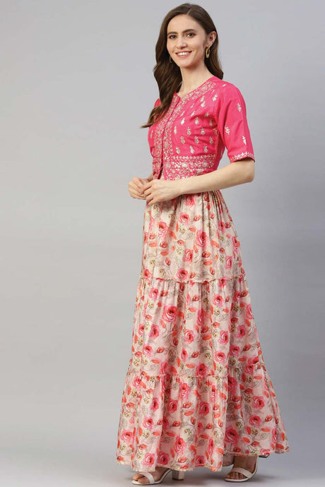 Buy Men's White Silk Blend Geometric Printed Men's Kurta Pajama Jacket Set Online