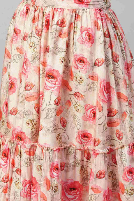 Buy Men's White Silk Blend Geometric Printed Men's Kurta Pajama Jacket Set Online