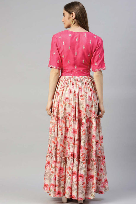 Buy Men's White Silk Blend Geometric Printed Men's Kurta Pajama Jacket Set Online