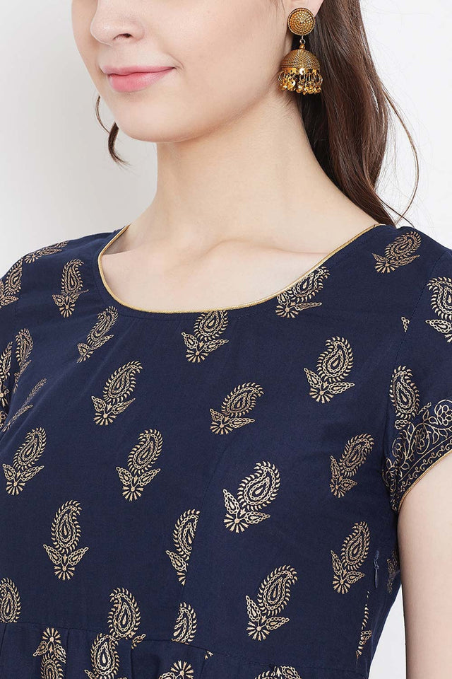 Buy Men's Copper Silk Blend Geometric Printed Men's Kurta Pajama Jacket Set Online