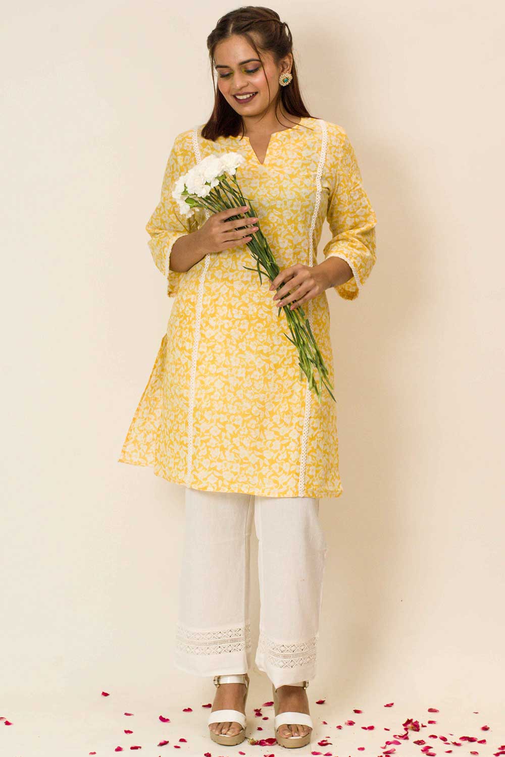 Plus Size Aline Hand Block Printed Kurti/kurta Tunic Top Extra Large Size  With One Side Pocket Indian Salwar Kameez - Etsy