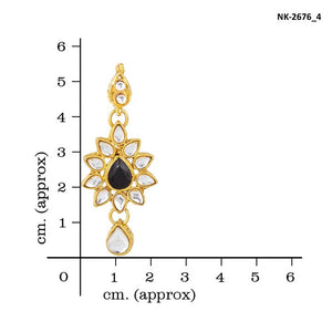 Shop  Alloy Necklace For Women's  Set in Gold and Black At KarmaPlace