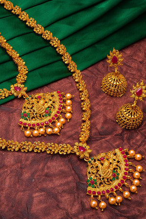 Shop  Alloy Necklace For Women's  Set in Gold At KarmaPlace