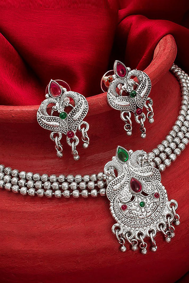 Buy Party Wear Necklace Set