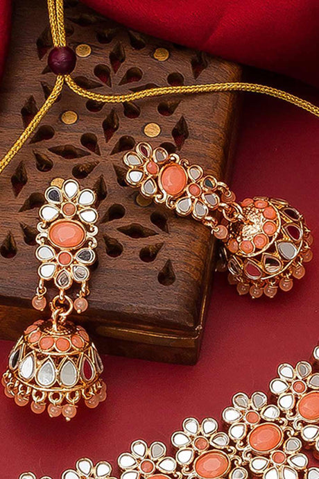 Shop Antique Green Necklace Set Online