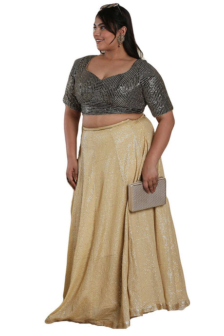 Buy Black Silk Readymade Saree Blouse Online - KARMAPLACE