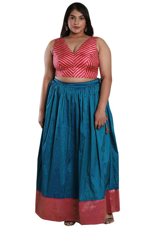 Buy Pink Silk Blend Readymade Saree Blouse Online - KARMAPLACE