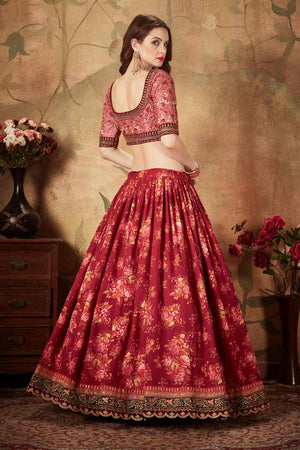 Semi-stitched Lehenga Choli Online Shopping