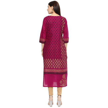 Printed Cotton Kurtas Online 