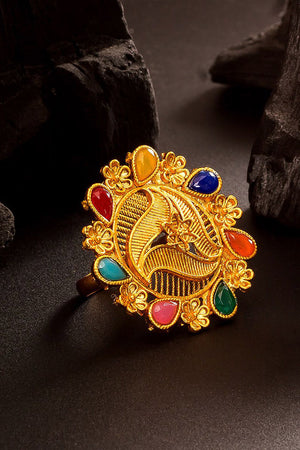 Buy Women's Alloy Ring in Gold Online