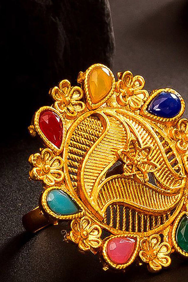 Shop  Alloy Ring For  Women's  in Gold At KarmaPlace