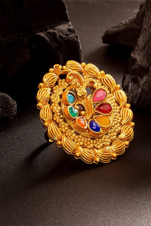 Buy Women's Alloy Ring in Gold Online