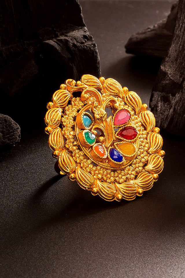 Buy Women's Alloy Ring in Gold Online