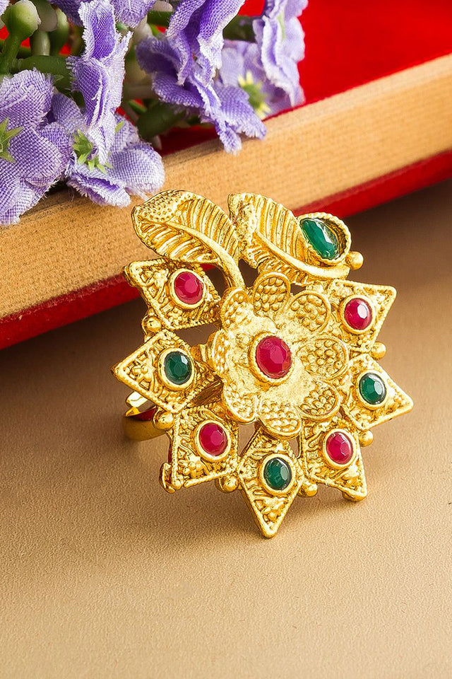 Buy Women's Alloy Ring in Gold Online