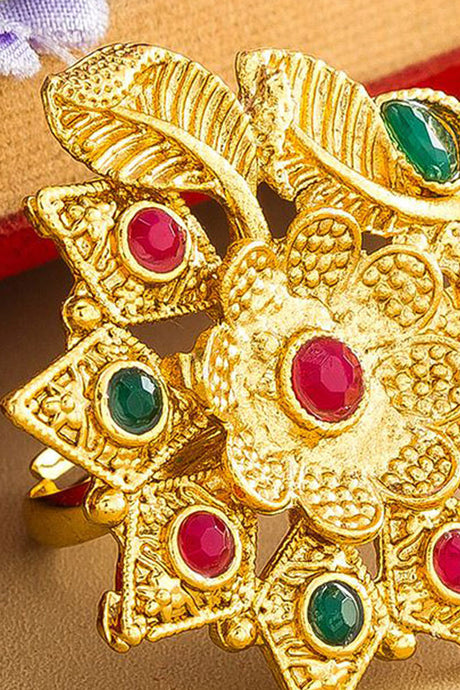 Shop  Alloy Ring  For  Women's in Gold At KarmaPlace