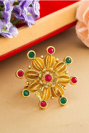 Buy Women's Alloy Ring in Gold Online