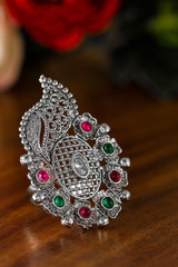 Buy Women's Oxidized Ring in Silver Online