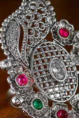 Shop  Oxidized Ring For Women's in Silver At KarmaPlace