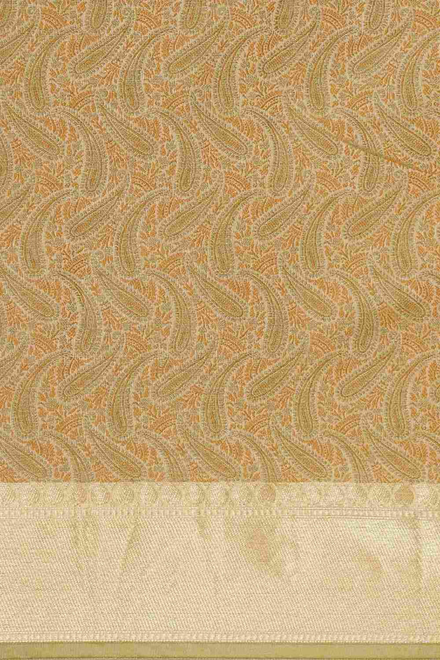 Green Art Silk Block Saree