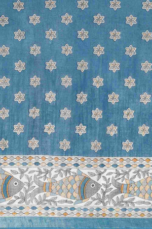 Blue Liva Indian Saree