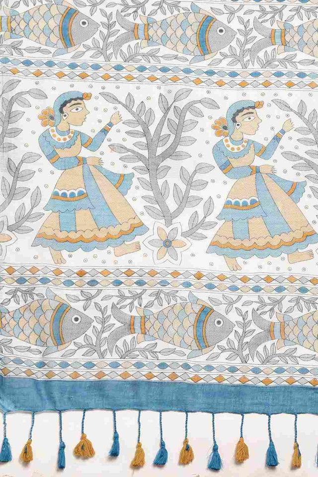 Blue Liva Indian Saree