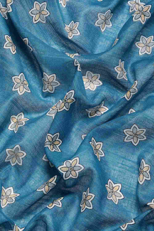 Blue Liva Indian Saree
