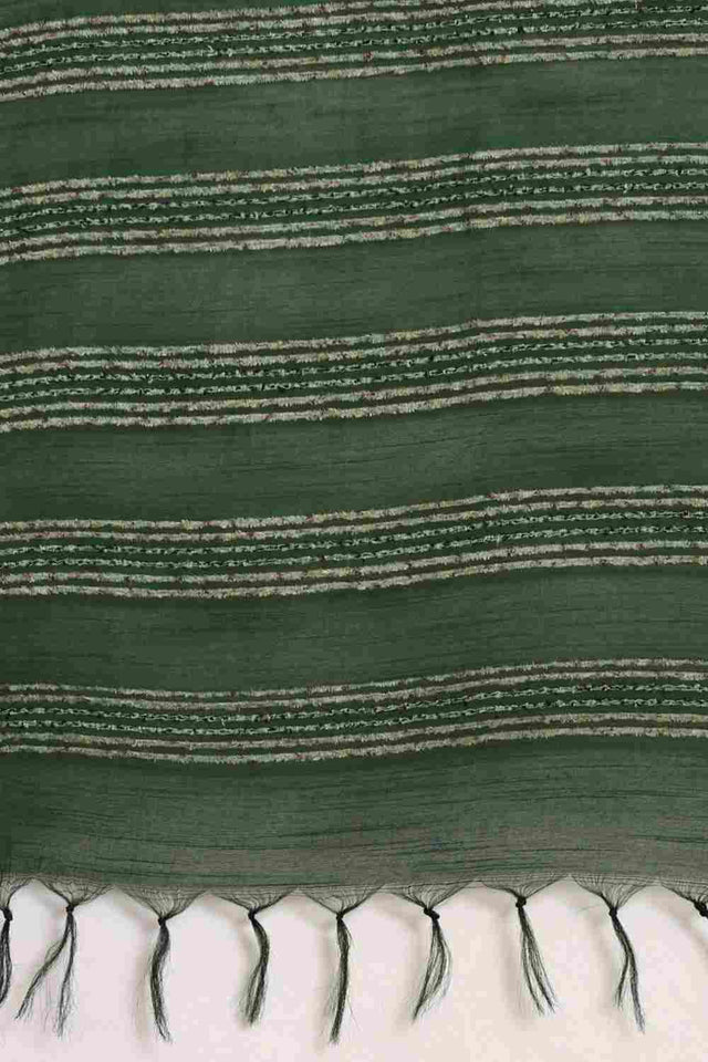 Purple Art Silk Block Saree