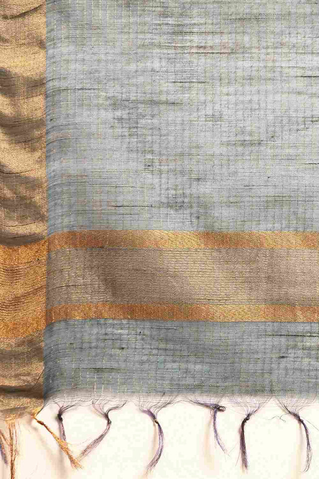 Green Art Silk Block Saree