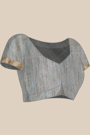 Green Art Silk Block Saree