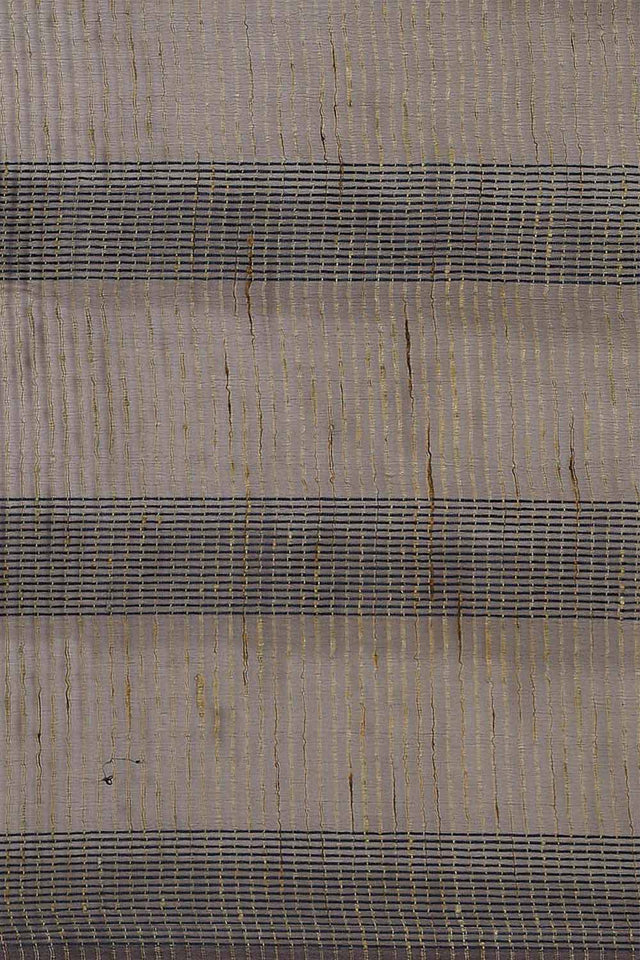 Buy Art Silk Woven Saree in Navy Blue Online - Front