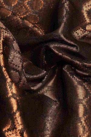 Black Art Silk Indian Saree