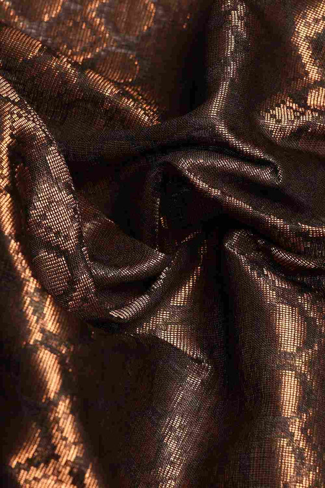 Black Art Silk Indian Saree