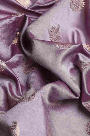 Grey Art Silk Indian Saree