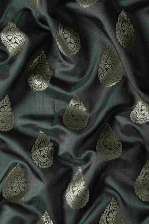 Green Art Silk Block Saree