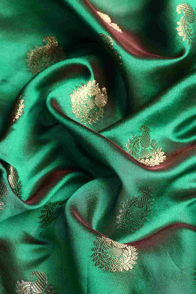 Green Art Silk Indian Saree