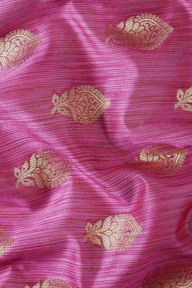 Purple Silk Blend Indian Saree