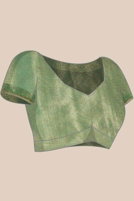 Buy Beige Tusser Art Silk Floral Printed Banarasi Saree Online