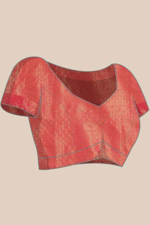 Buy Beige Tusser Art Silk Floral Printed Banarasi Saree Online