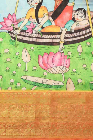 Blue Zari Art Silk Saree (SZ-DGPS3-SKB-1309)