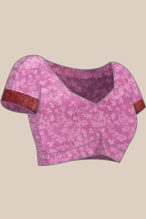 Teal Silk Printed Saree