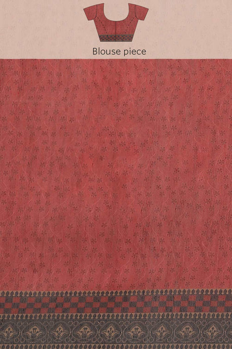 Buy Teal Cotton Block Printed Handloom Saree Saree Online