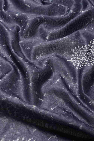 Buy Black Cotton Block Printed Handloom Saree Saree Online