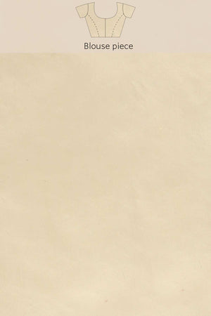 White Cotton Woven Saree