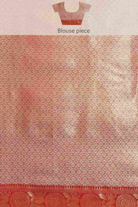 Buy Navy Blue Art Silk brocade Saree Online