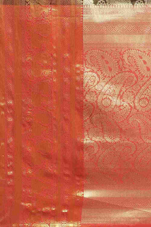 Buy Black Art Silk brocade Saree Online