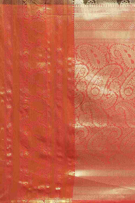 Buy Black Art Silk brocade Saree Online