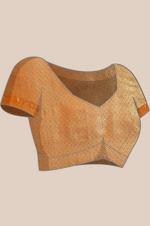 Buy Parrot Green Art Silk brocade Saree Online