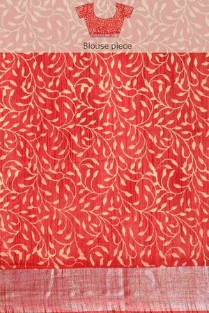 Maroon Art Silk Indian Saree