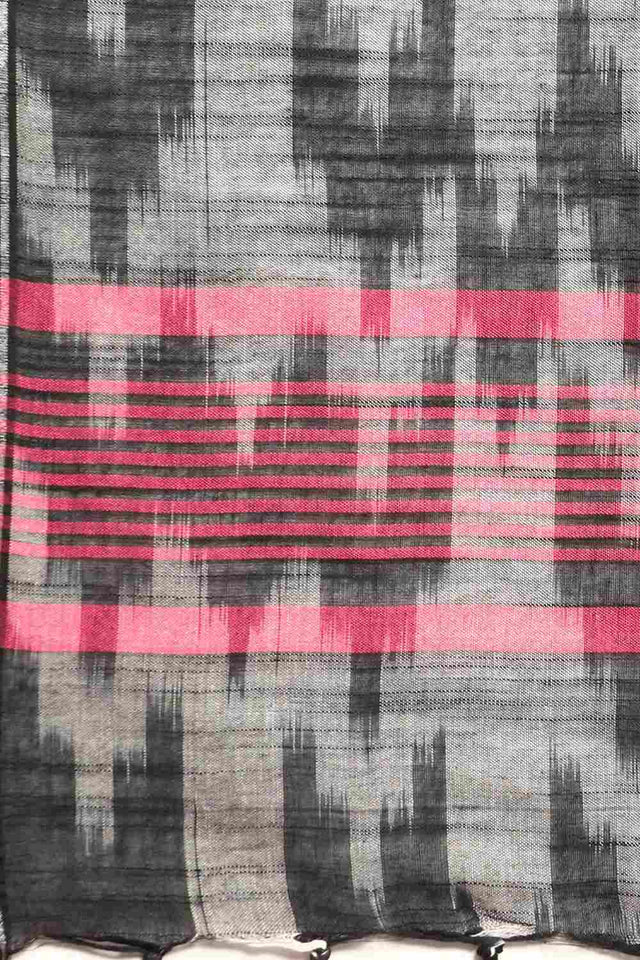 Pink Cotton Indian Saree